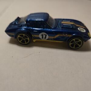 Hot Wheels - Chevrolet Corvette Grand Sport Blue - Diecast - 1:64 - USED DISC